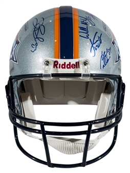 2004 Commemorative Super Bowl XXXlX Patriots Team Signed Helmet Including Tom Brady (JSA LOA)